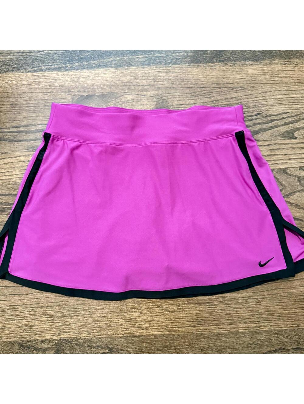 Nike DRI-FIT Pink & Black Tennis Skirt Small